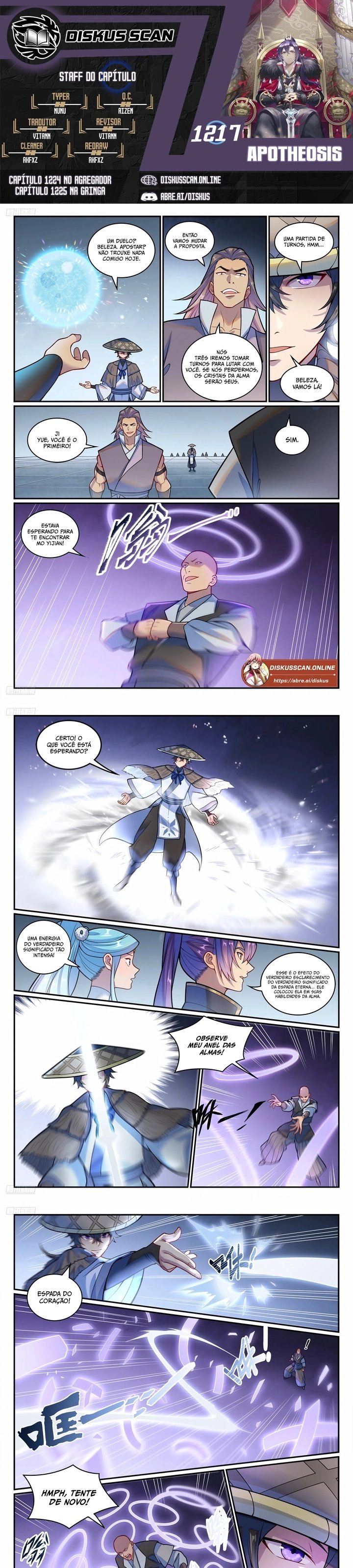 Apotheosis: Ascension to Godhood Capítulo 1217 Página 1