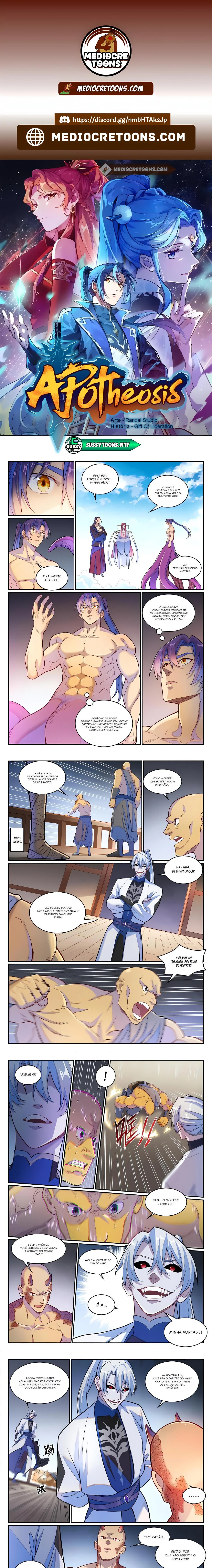 Apotheosis: Ascension to Godhood Capítulo 1277 Página 1