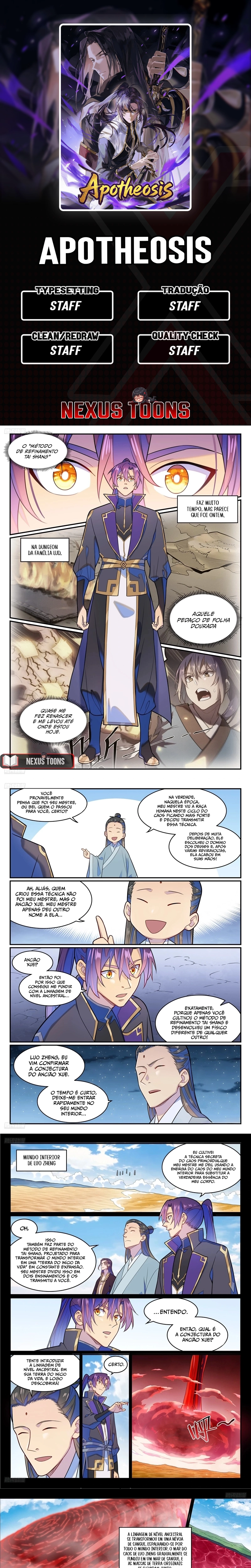 Apotheosis: Ascension to Godhood Capítulo 1287 Página 1