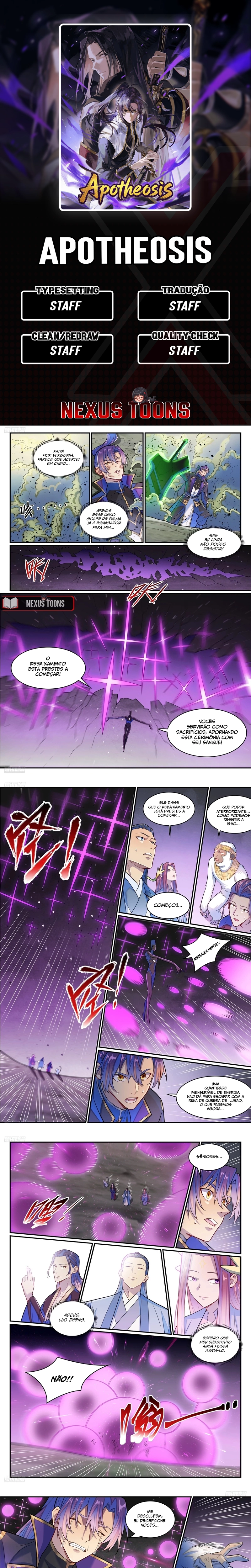 Apotheosis: Ascension to Godhood Capítulo 1290 Página 1