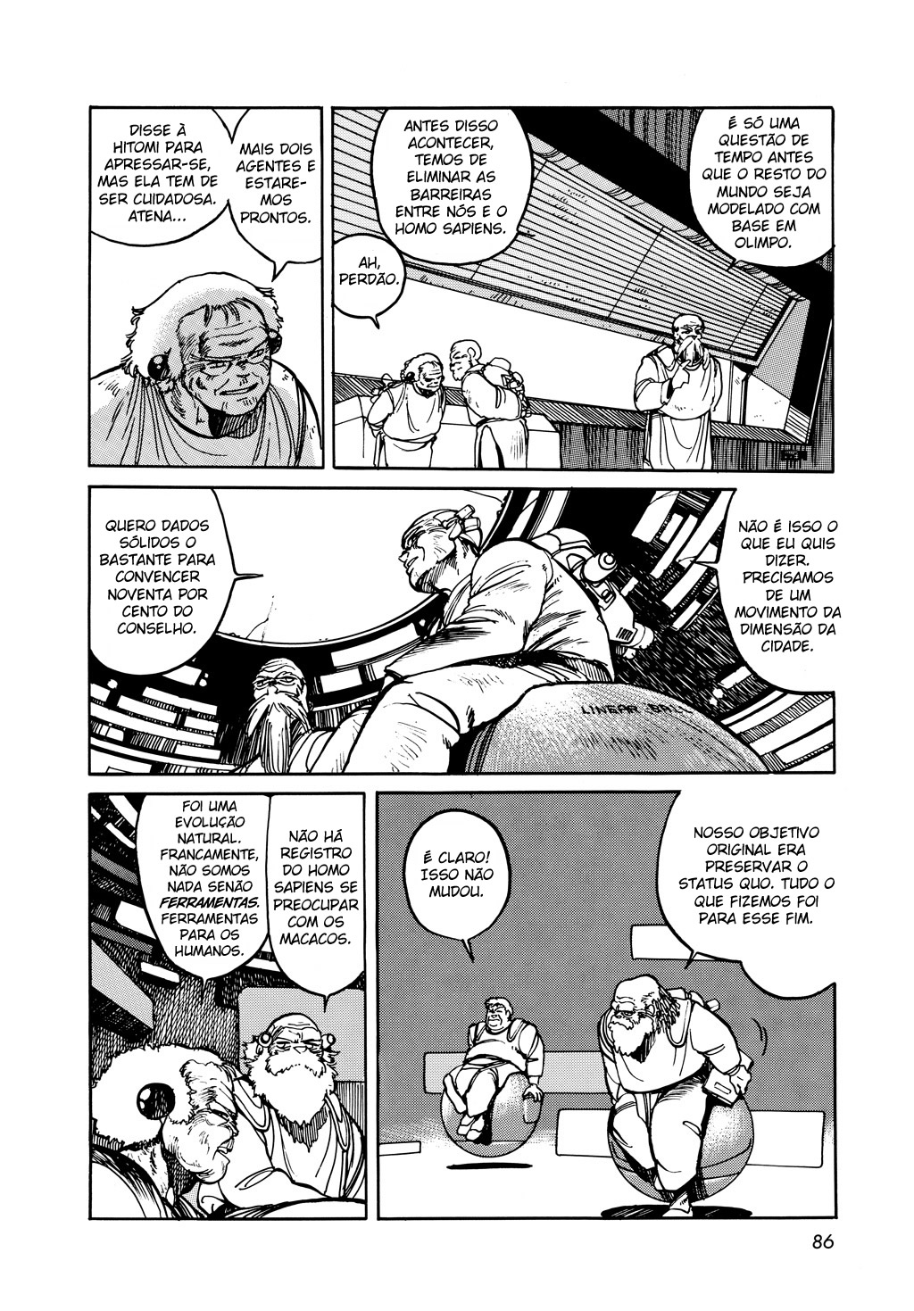 Appleseed Capítulo 3 Página 8