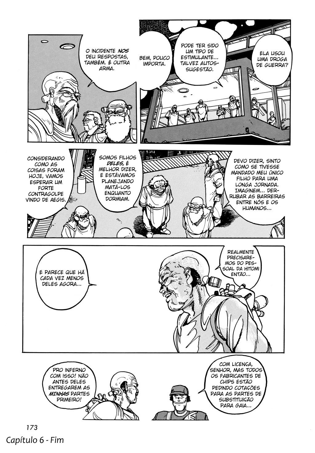 Appleseed Capítulo 6 Página 55