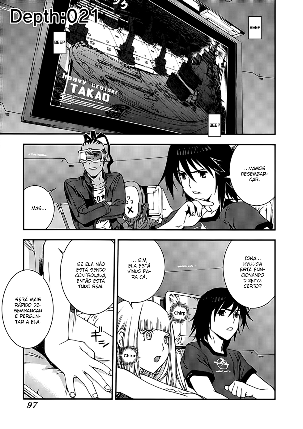 Arpeggio of Blue Steel Capítulo 21 Página 2