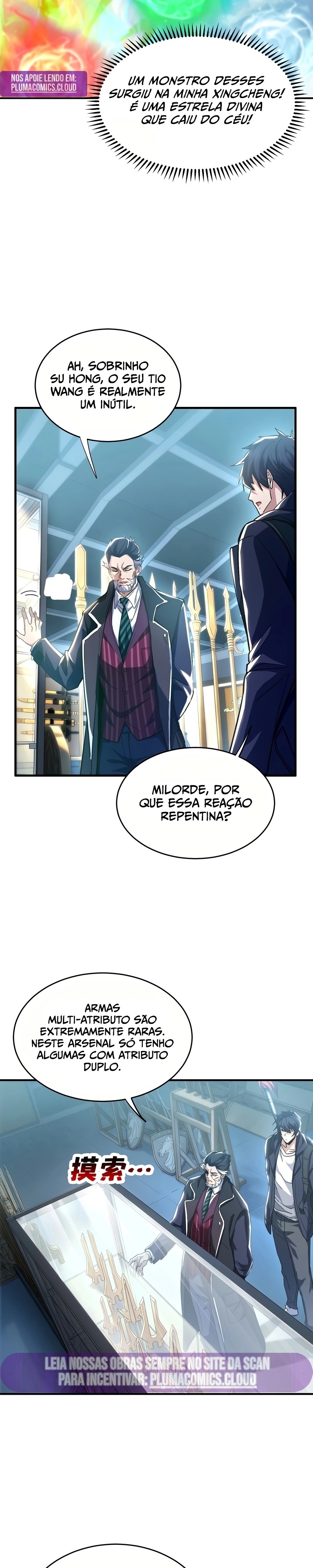 Mundo Marcial Supremo: Varrendo Sozinho Três Mil Imperadores com uma só mão Capítulo 34 Página 10