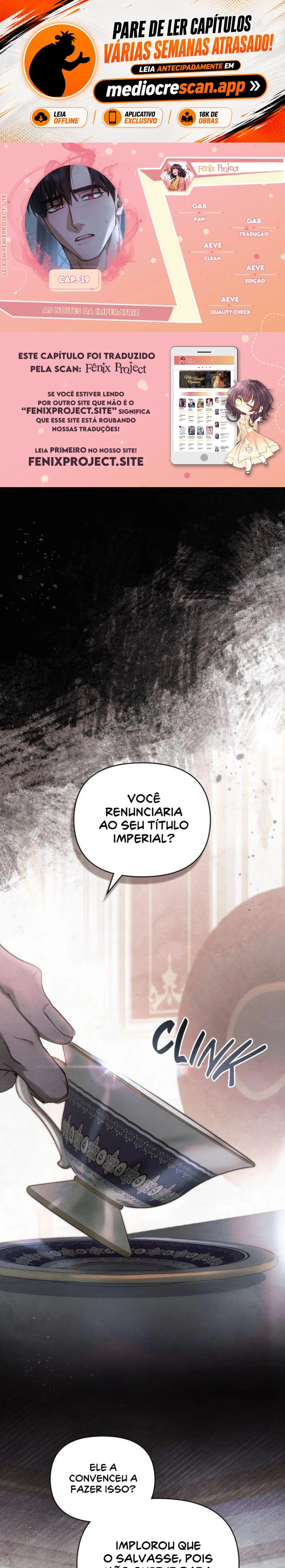 As Noites da Imperatriz Capítulo 39 Página 1