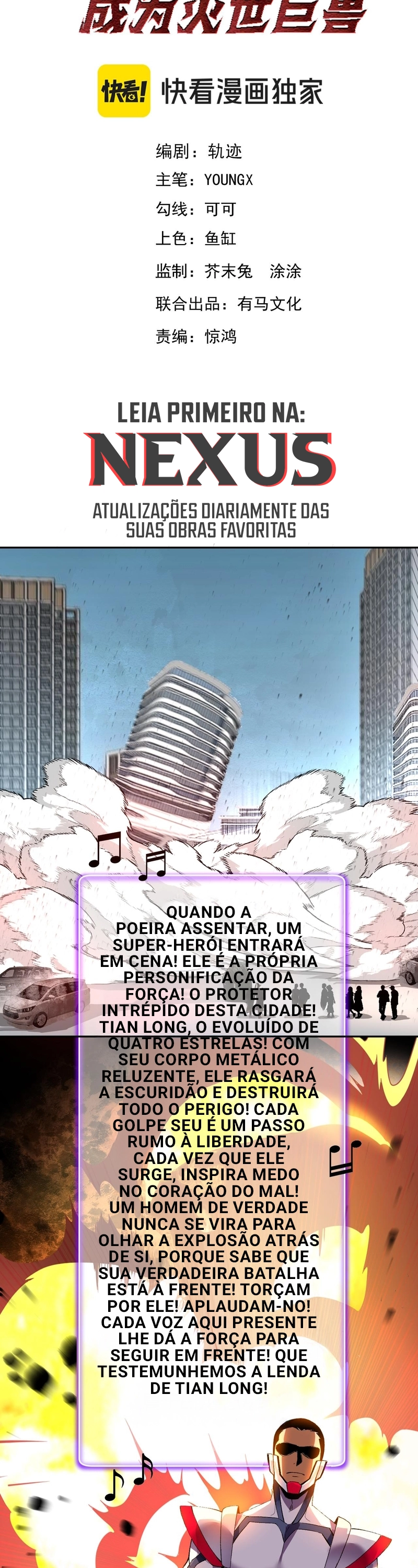Ascensão do Deus Demônio: A Besta Colossal Devoradora de Mundos! Capítulo 32 Página 2