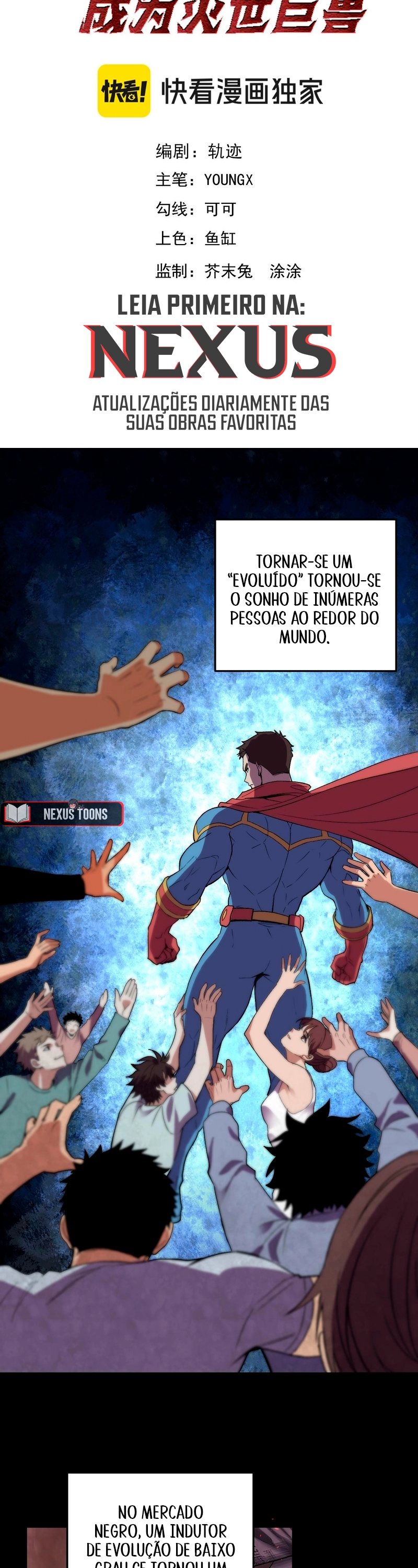 Ascensão do Deus Demônio: A Besta Colossal Devoradora de Mundos! Capítulo 35 Página 2