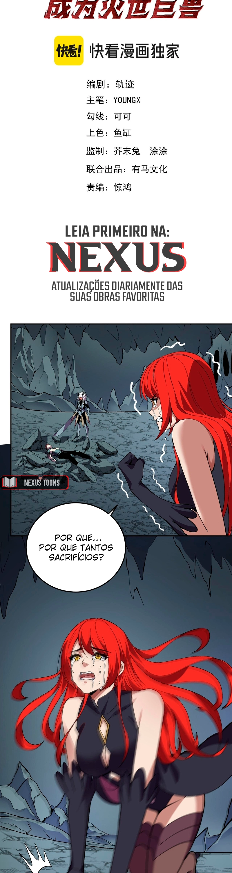 Ascensão do Deus Demônio: A Besta Colossal Devoradora de Mundos! Capítulo 40 Página 2