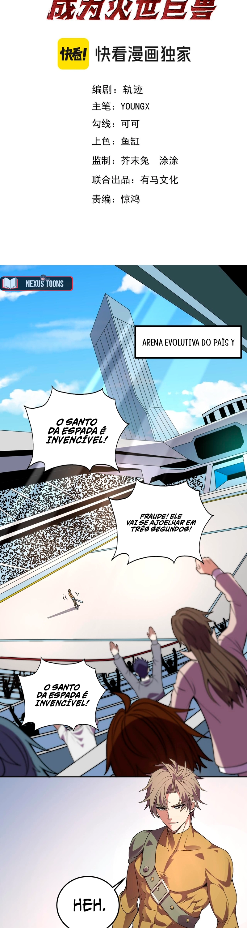 Ascensão do Deus Demônio: A Besta Colossal Devoradora de Mundos! Capítulo 52 Página 2