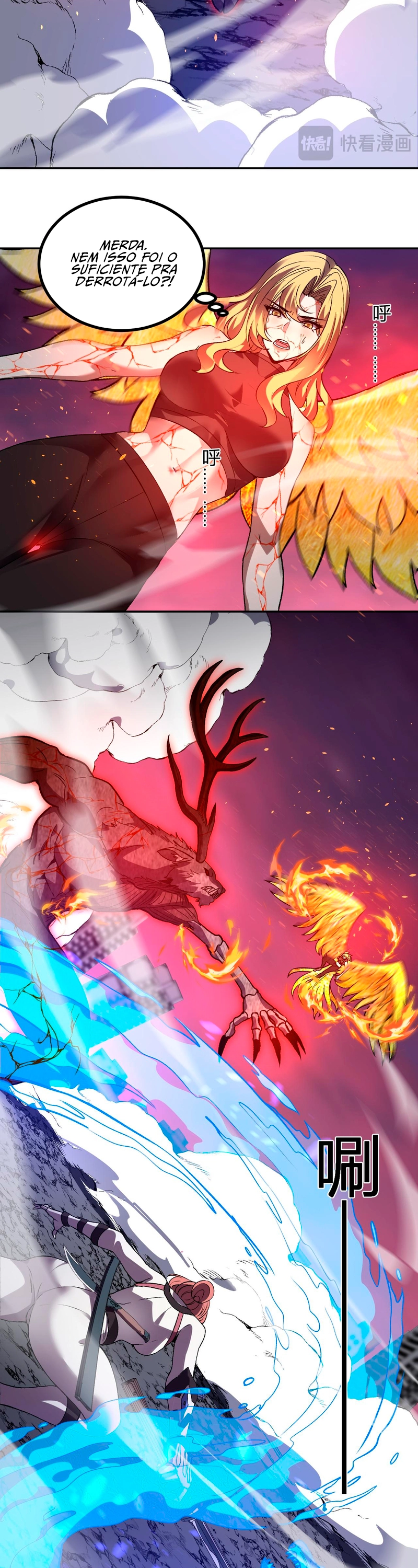 Ascensão do Deus Demônio: A Besta Colossal Devoradora de Mundos! Capítulo 71 Página 6