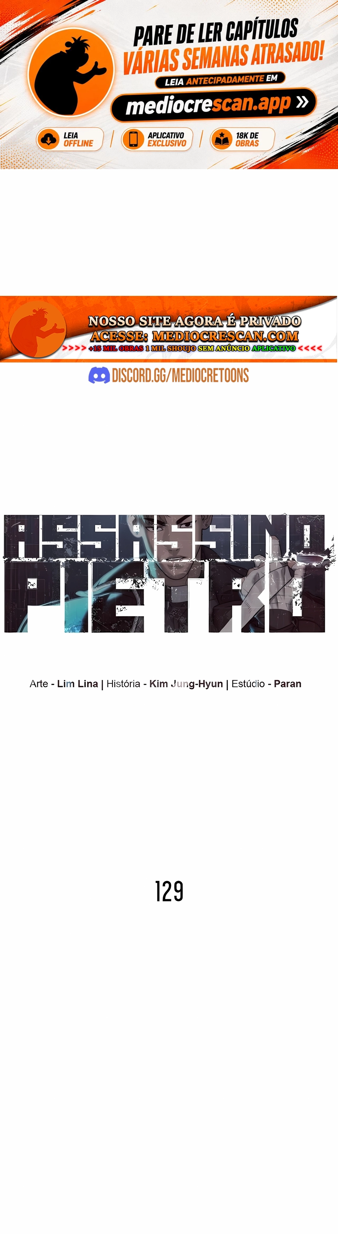 Assassino Pietro Capítulo 129 Página 1