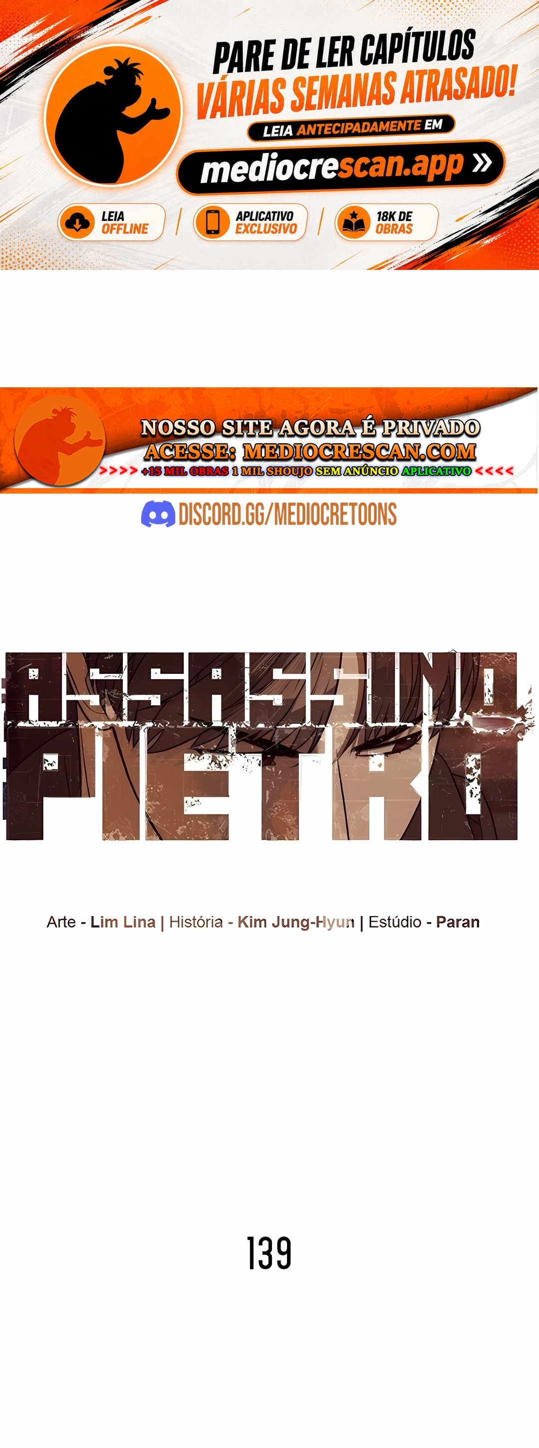 Assassino Pietro Capítulo 139 Página 1