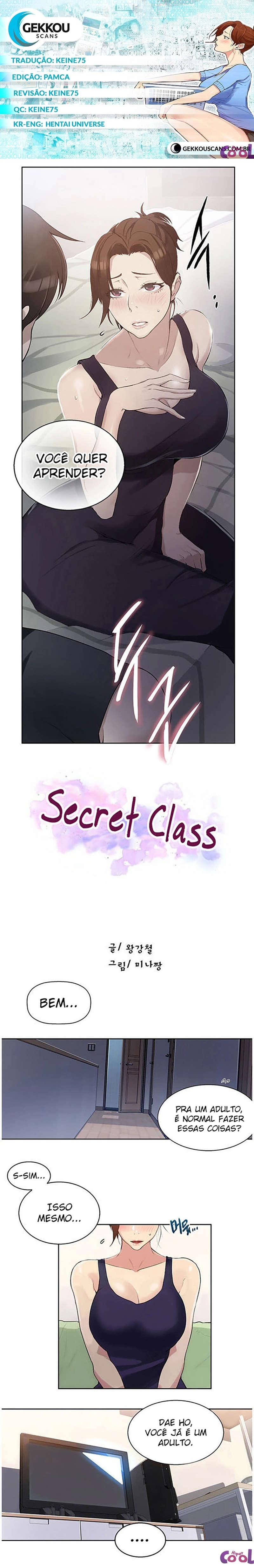 Aula secreta Capítulo 3 Página 1