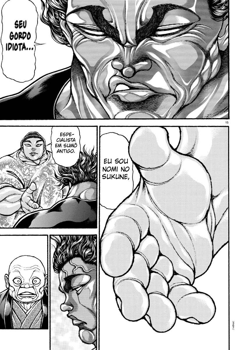 Baki's Way: "Nomi no Sukune" Arc Capítulo 101 Página 16