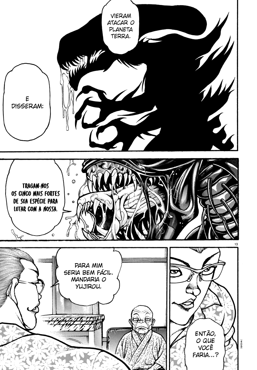 Baki's Way: "Nomi no Sukune" Arc Capítulo 105 Página 13
