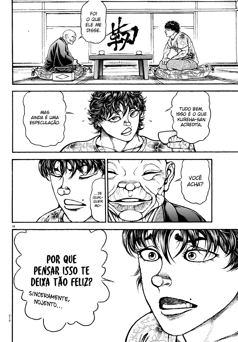Baki's Way: "Nomi no Sukune" Arc Capítulo 105 Página 18