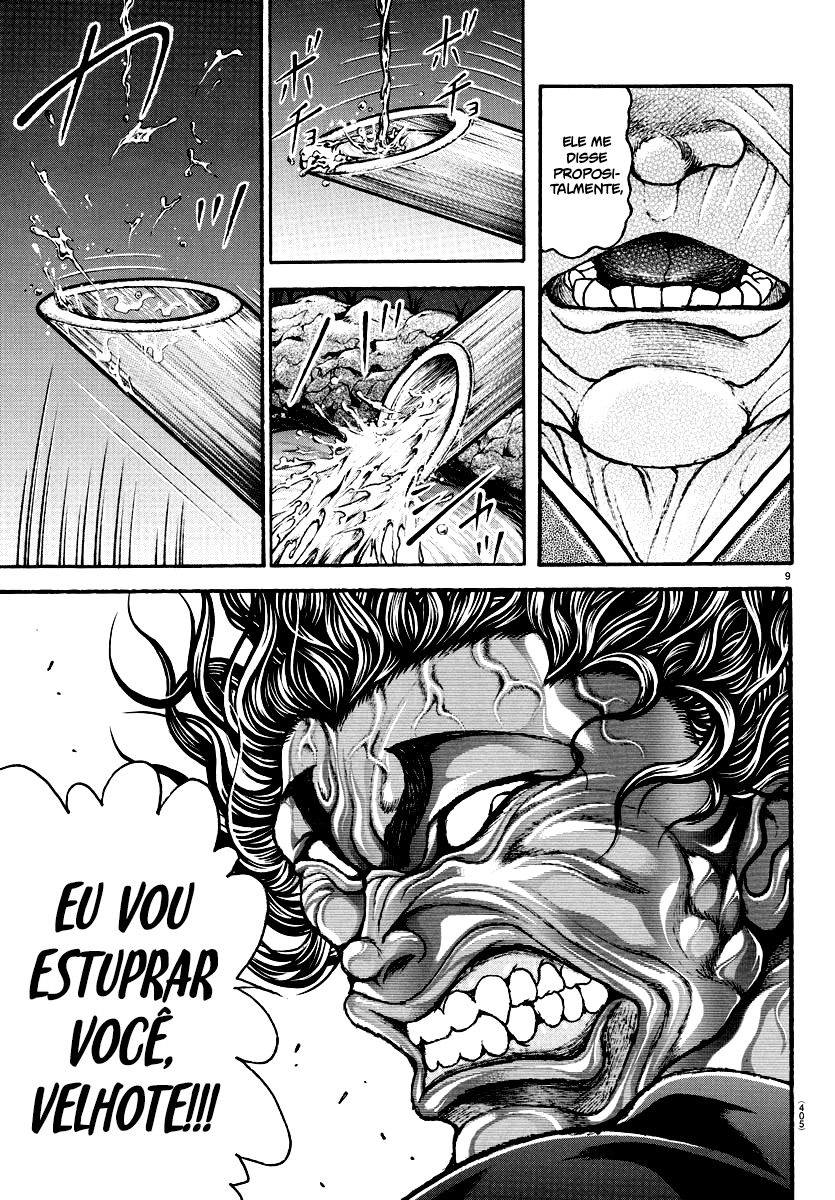 Baki's Way: "Nomi no Sukune" Arc Capítulo 105 Página 9