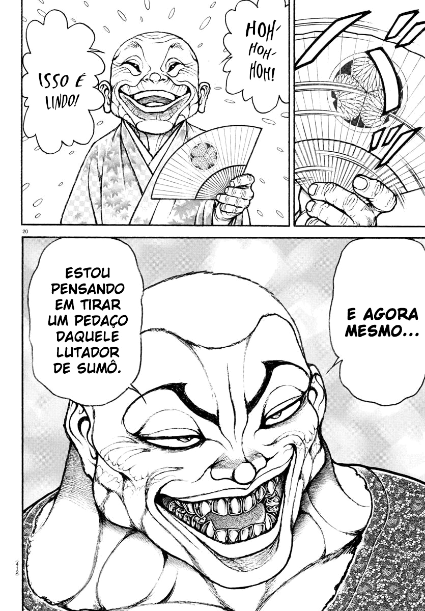 Baki's Way: "Nomi no Sukune" Arc Capítulo 106 Página 20