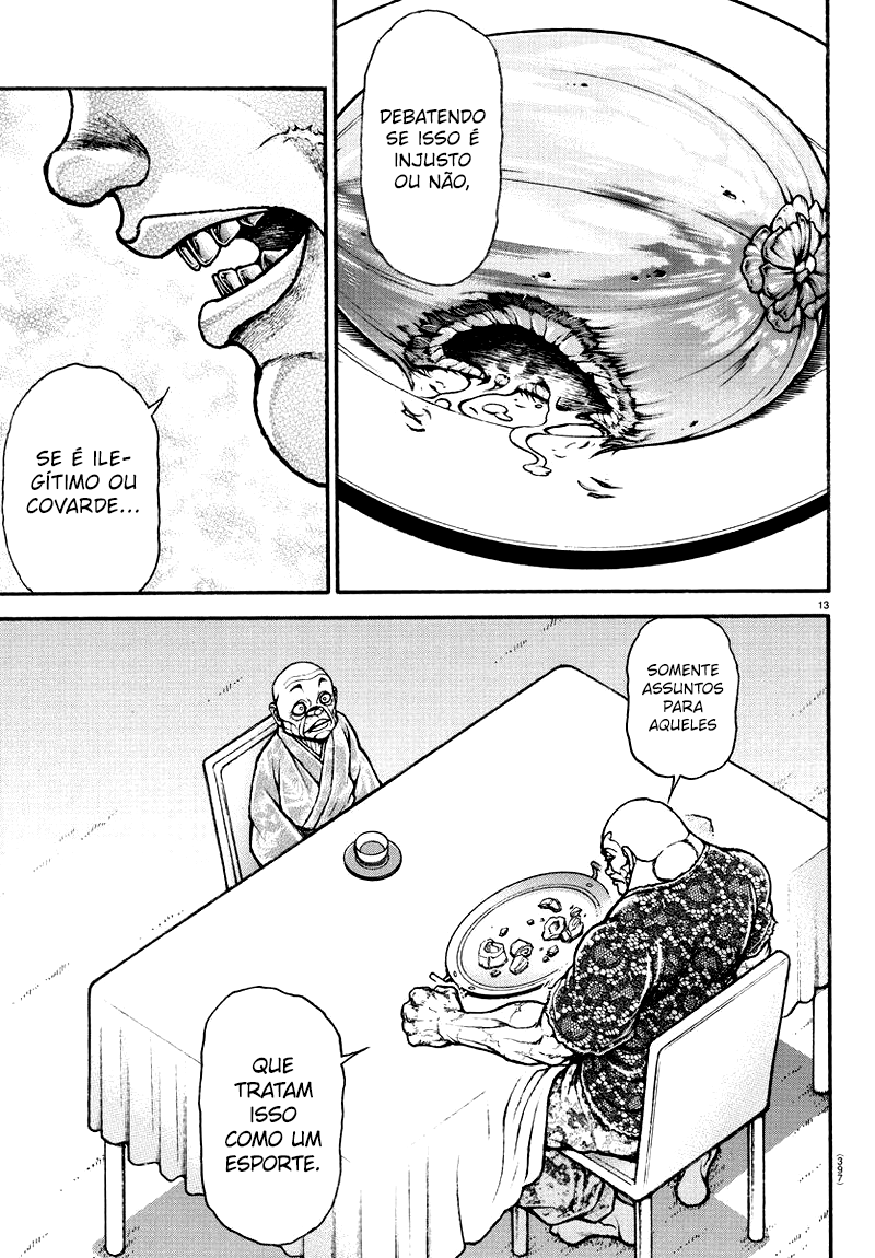 Baki's Way: "Nomi no Sukune" Arc Capítulo 111 Página 15