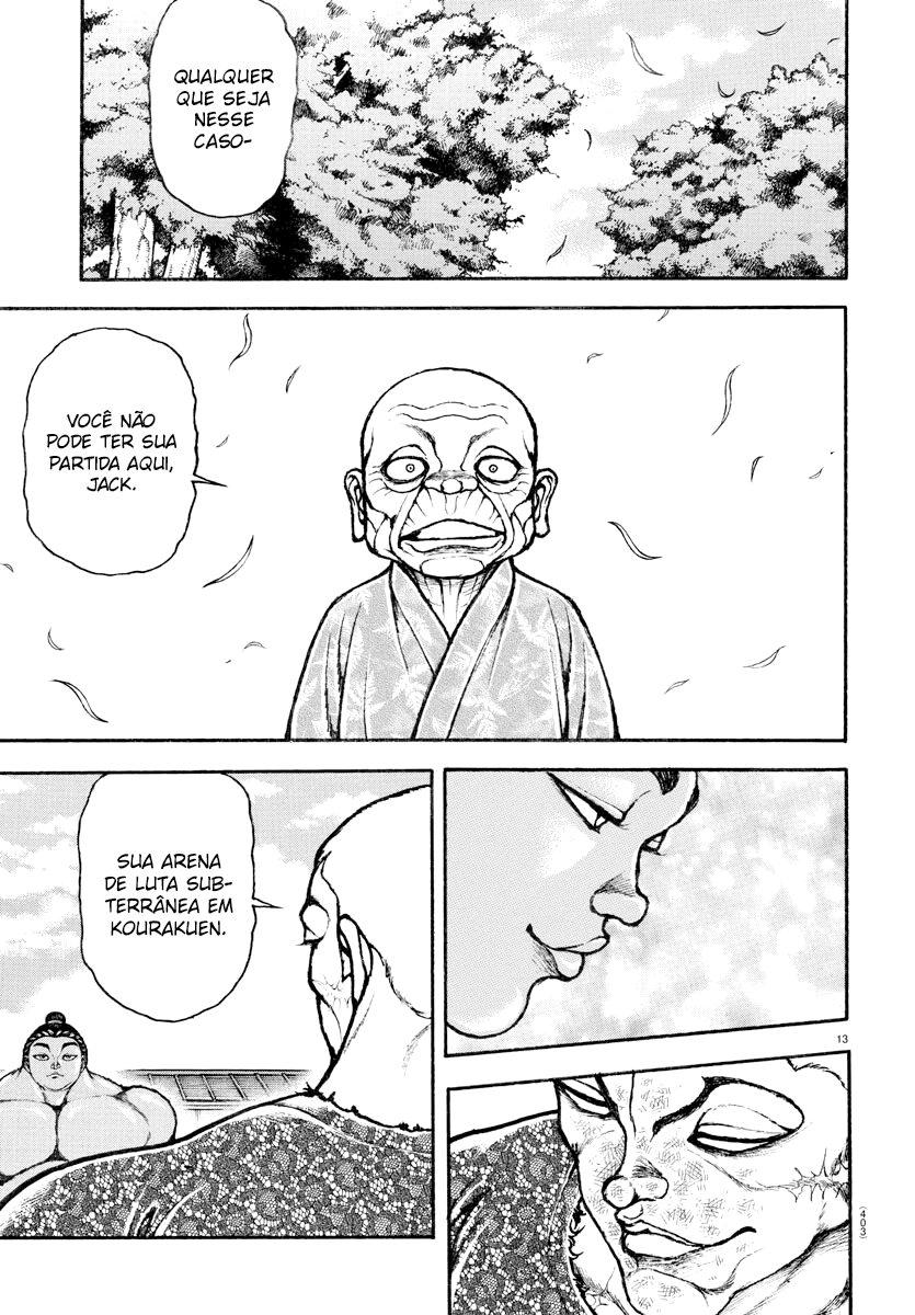 Baki's Way: "Nomi no Sukune" Arc Capítulo 113 Página 14