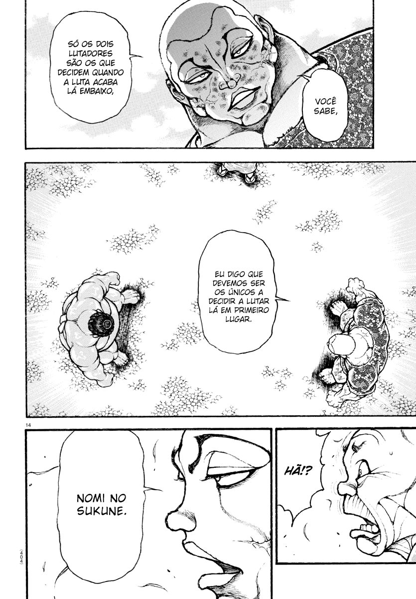 Baki's Way: "Nomi no Sukune" Arc Capítulo 113 Página 15