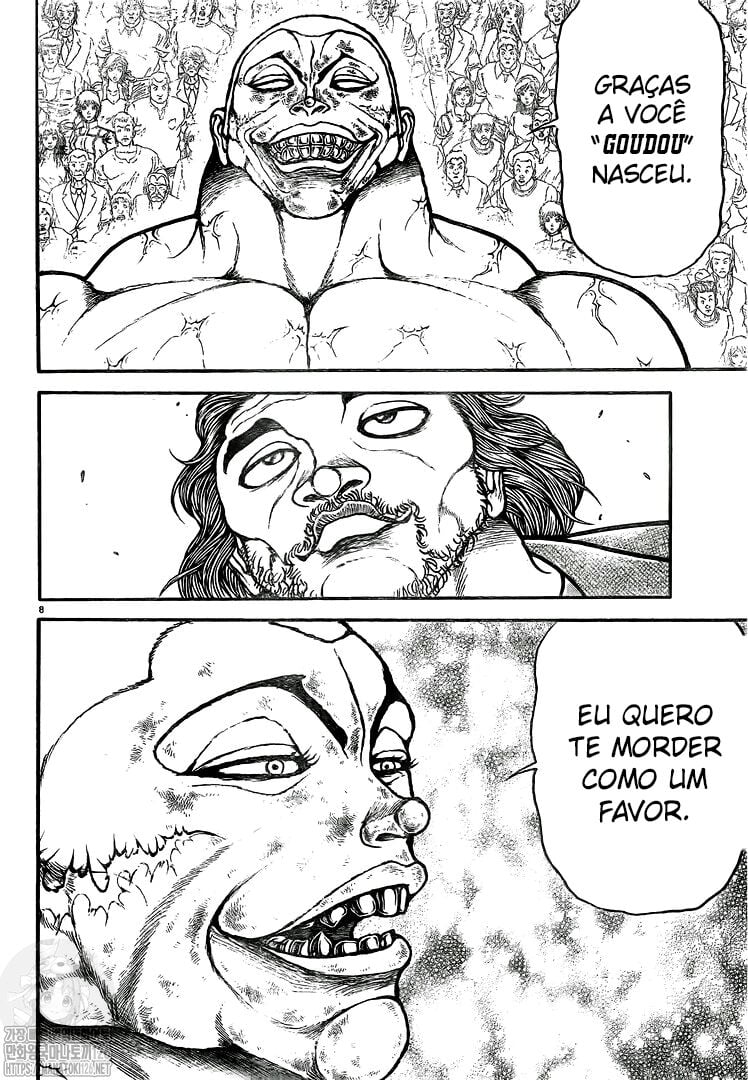 Baki's Way: "Nomi no Sukune" Arc Capítulo 122 Página 11