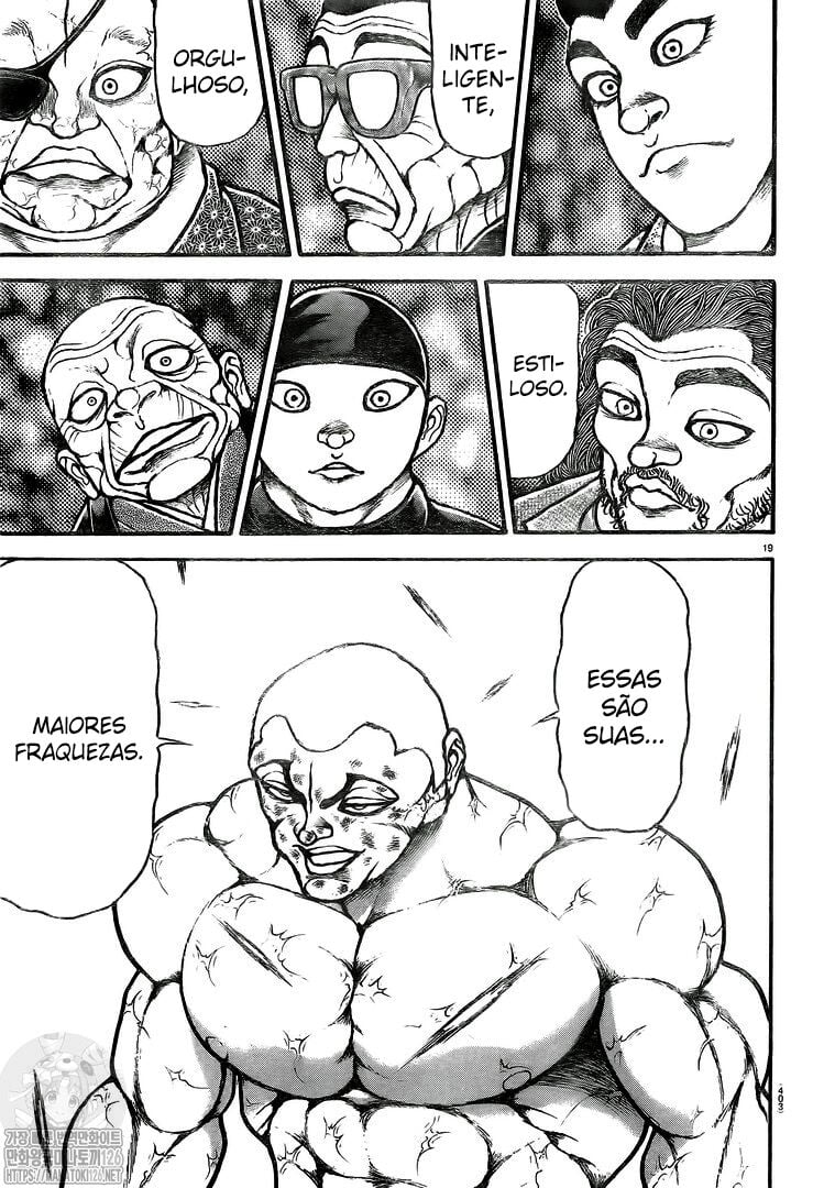 Baki's Way: "Nomi no Sukune" Arc Capítulo 122 Página 22