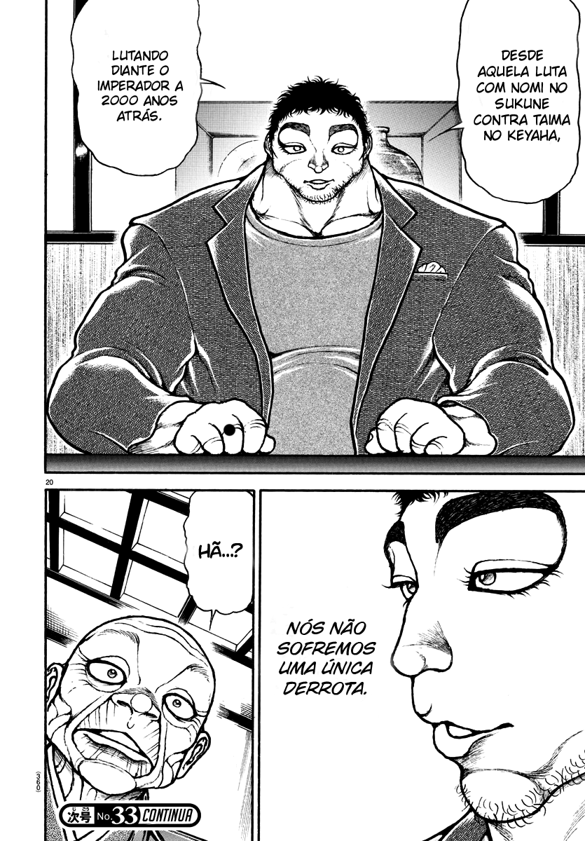 Baki's Way: "Nomi no Sukune" Arc Capítulo 128 Página 22