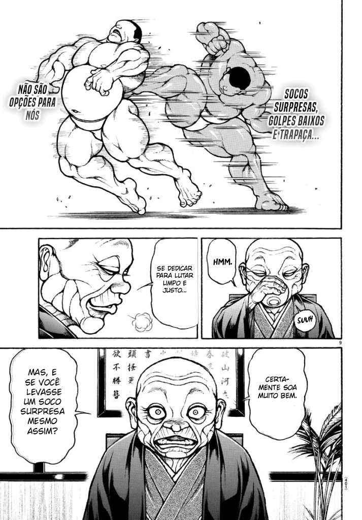 Baki's Way: "Nomi no Sukune" Arc Capítulo 129 Página 11