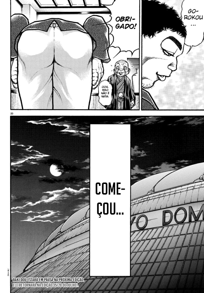 Baki's Way: "Nomi no Sukune" Arc Capítulo 129 Página 22