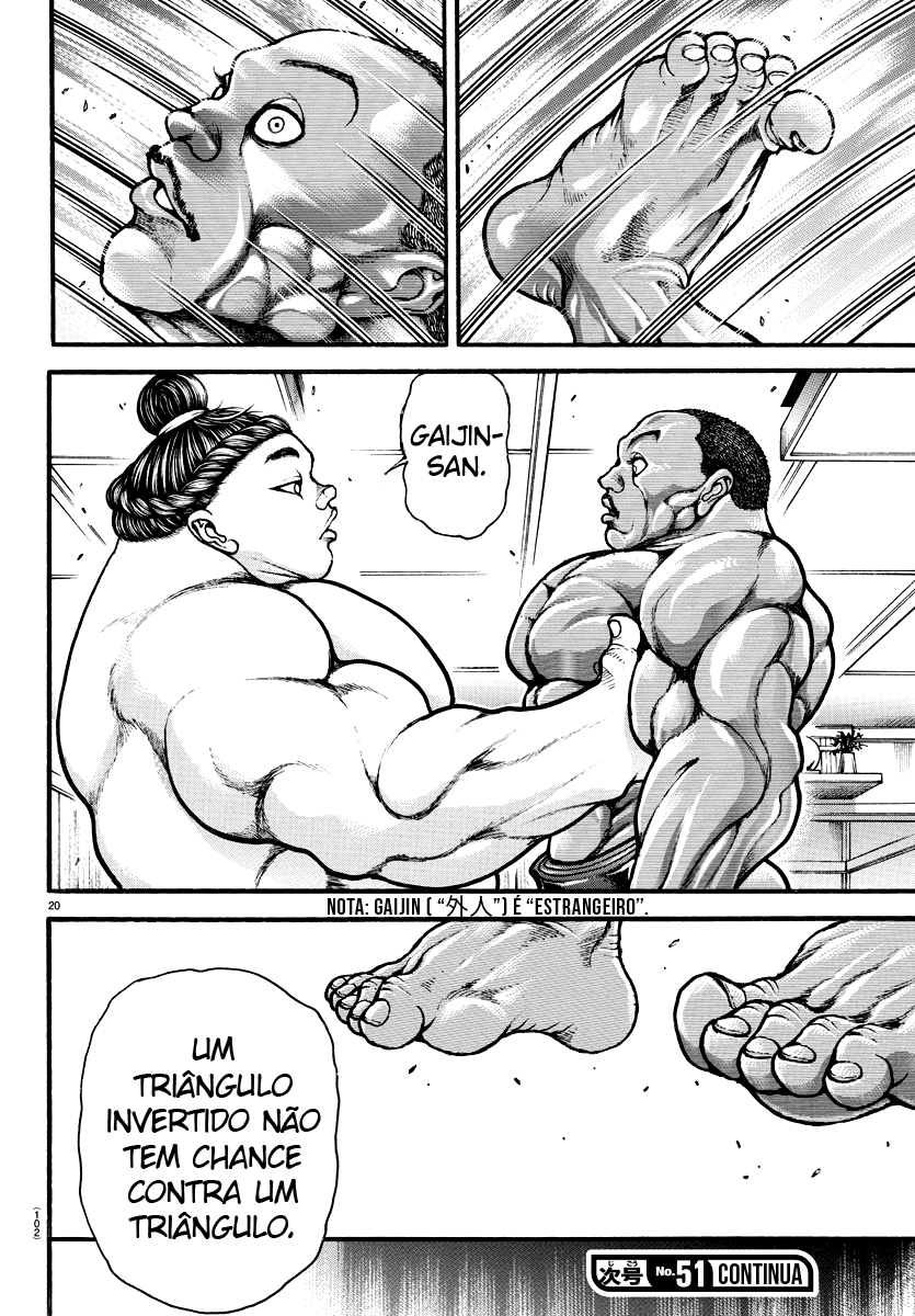 Baki's Way: "Nomi no Sukune" Arc Capítulo 13 Página 19