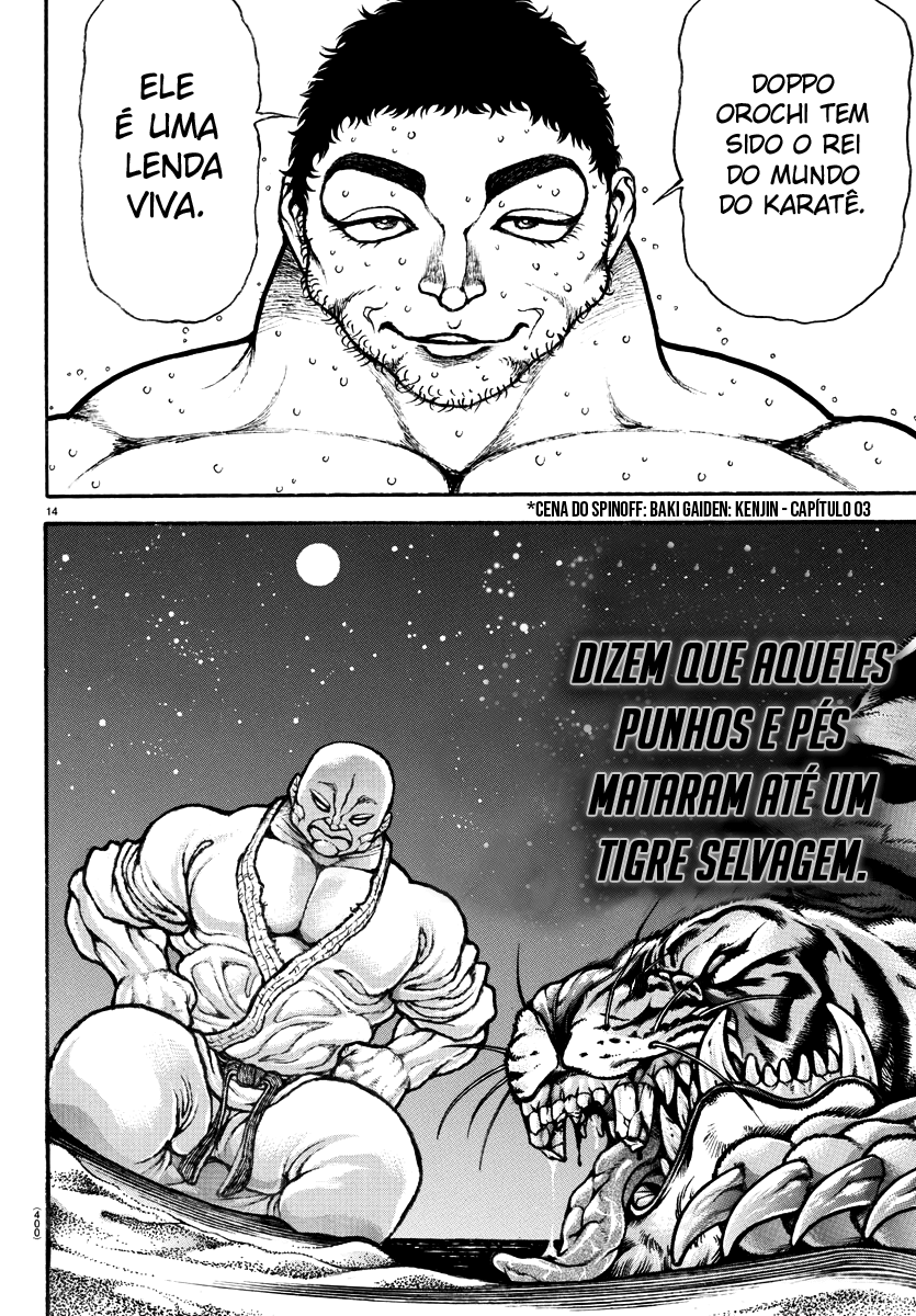 Baki's Way: "Nomi no Sukune" Arc Capítulo 131 Página 15