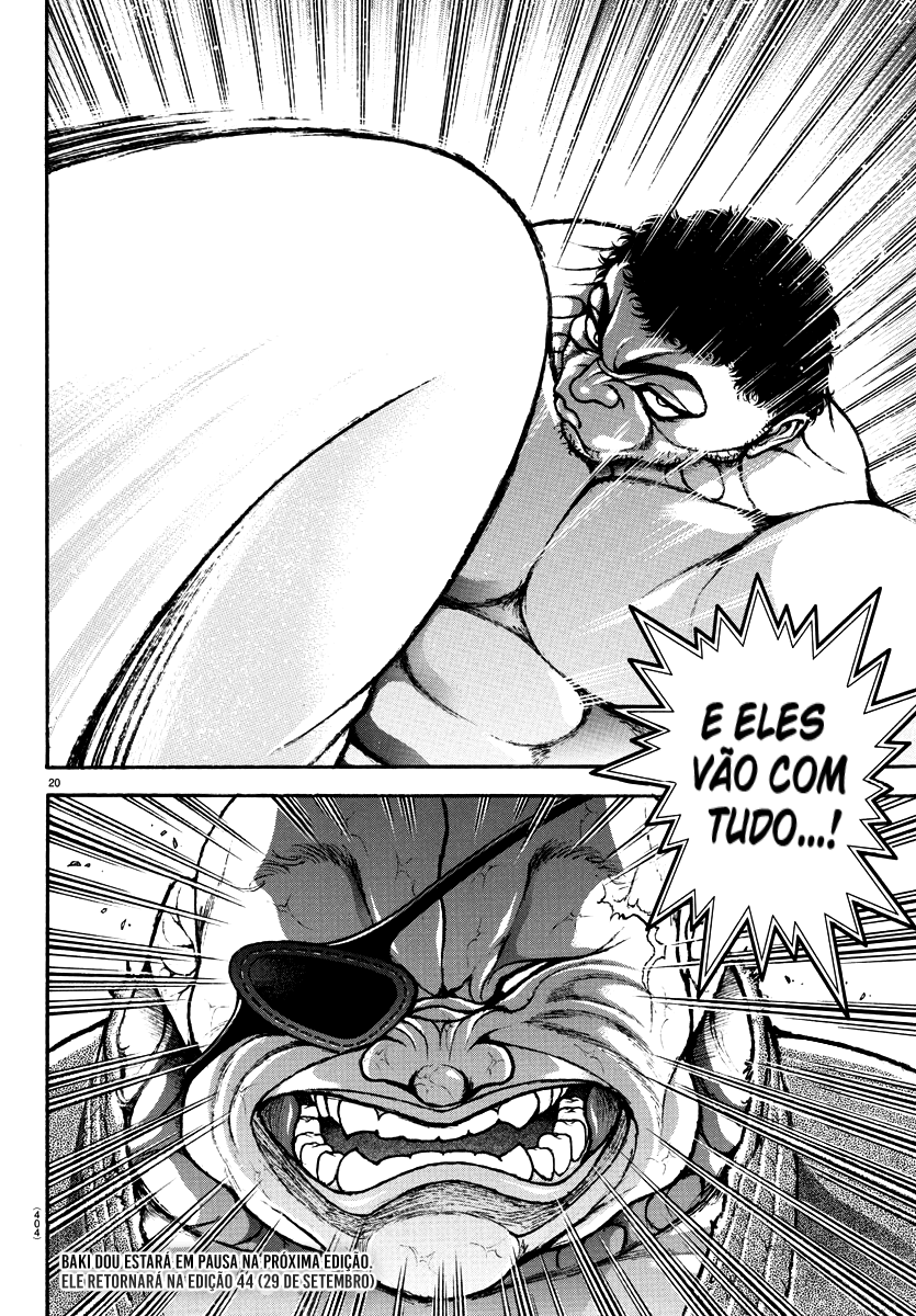 Baki's Way: "Nomi no Sukune" Arc Capítulo 132 Página 20