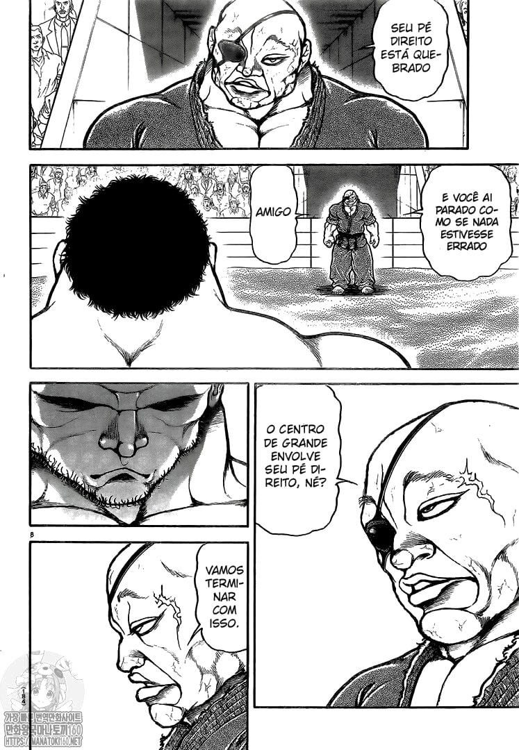 Baki's Way: "Nomi no Sukune" Arc Capítulo 134 Página 11