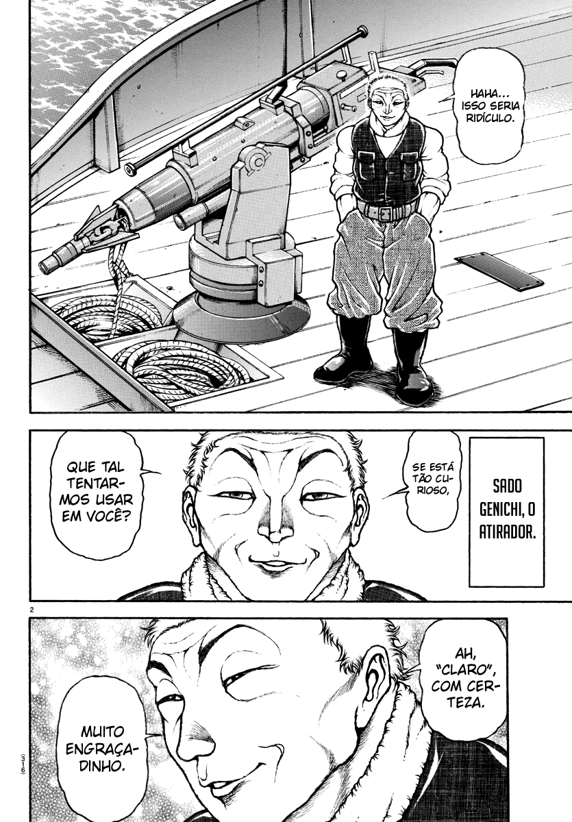 Baki's Way: "Nomi no Sukune" Arc Capítulo 136 Página 3