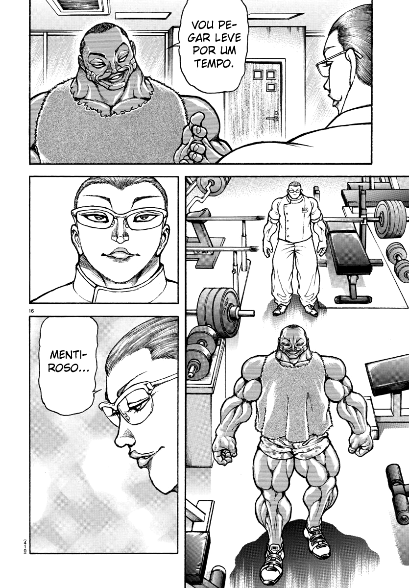 Baki's Way: "Nomi no Sukune" Arc Capítulo 138 Página 16