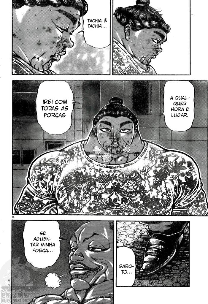 Baki's Way: "Nomi no Sukune" Arc Capítulo 143 Página 16