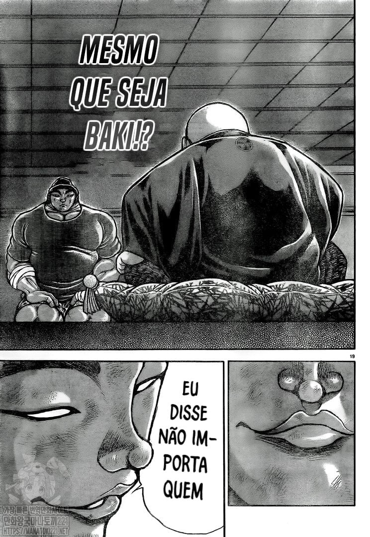 Baki's Way: "Nomi no Sukune" Arc Capítulo 144 Página 21