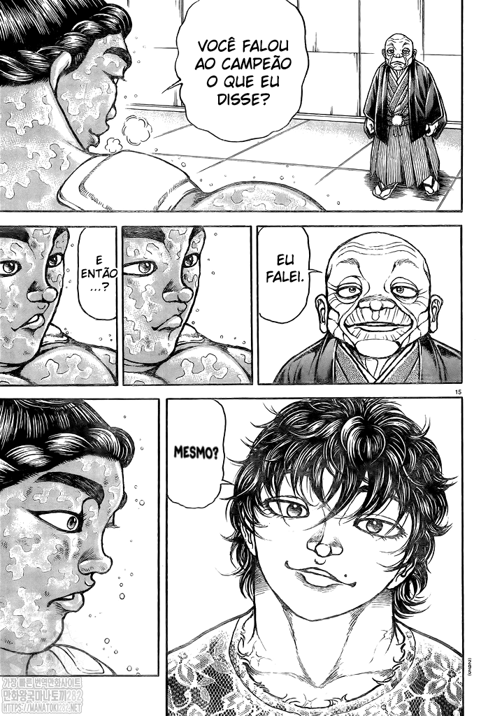 Baki's Way: "Nomi no Sukune" Arc Capítulo 145 Página 17