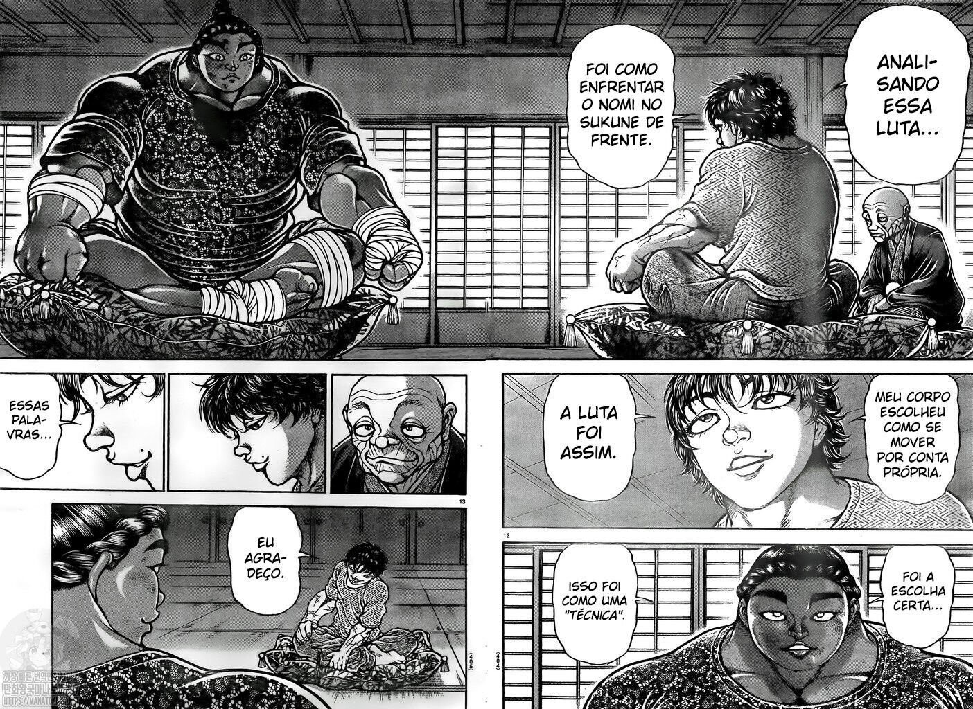 Baki's Way: "Nomi no Sukune" Arc Capítulo 148 Página 13