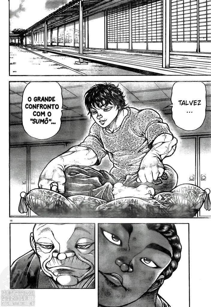 Baki's Way: "Nomi no Sukune" Arc Capítulo 148 Página 14