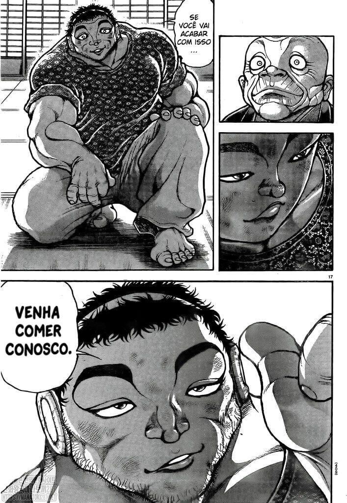 Baki's Way: "Nomi no Sukune" Arc Capítulo 148 Página 17