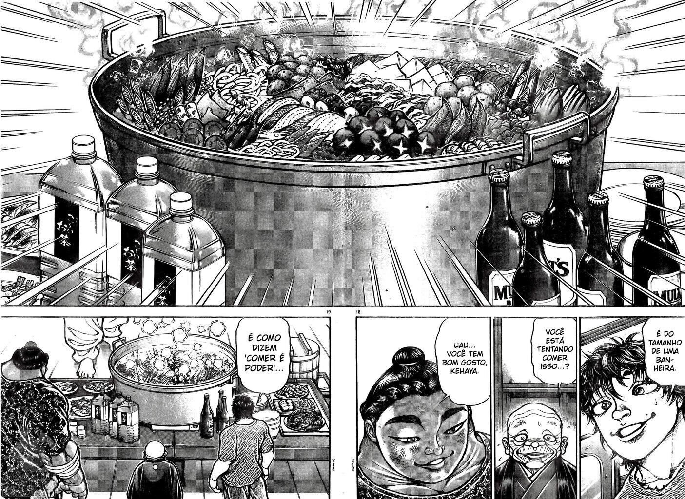 Baki's Way: "Nomi no Sukune" Arc Capítulo 148 Página 18