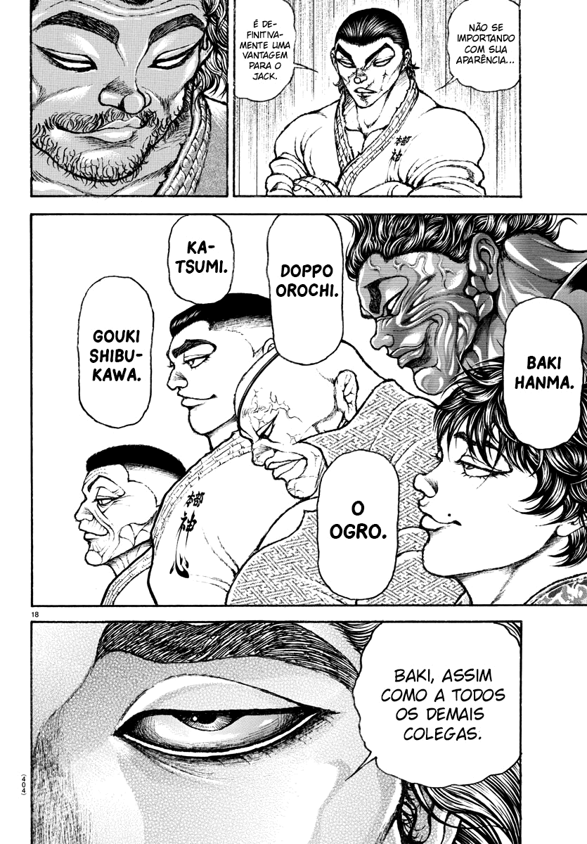 Baki's Way: "Nomi no Sukune" Arc Capítulo 150 Página 20