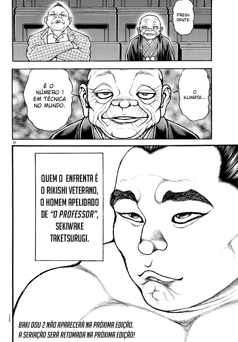 Baki's Way: "Nomi no Sukune" Arc Capítulo 40 Página 20