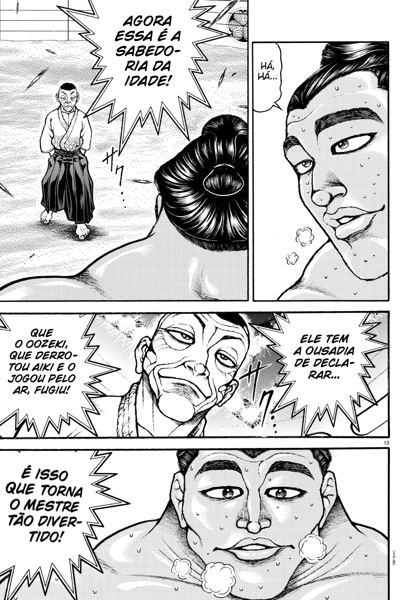 Baki's Way: "Nomi no Sukune" Arc Capítulo 55 Página 13