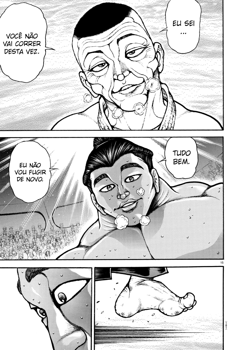 Baki's Way: "Nomi no Sukune" Arc Capítulo 55 Página 15