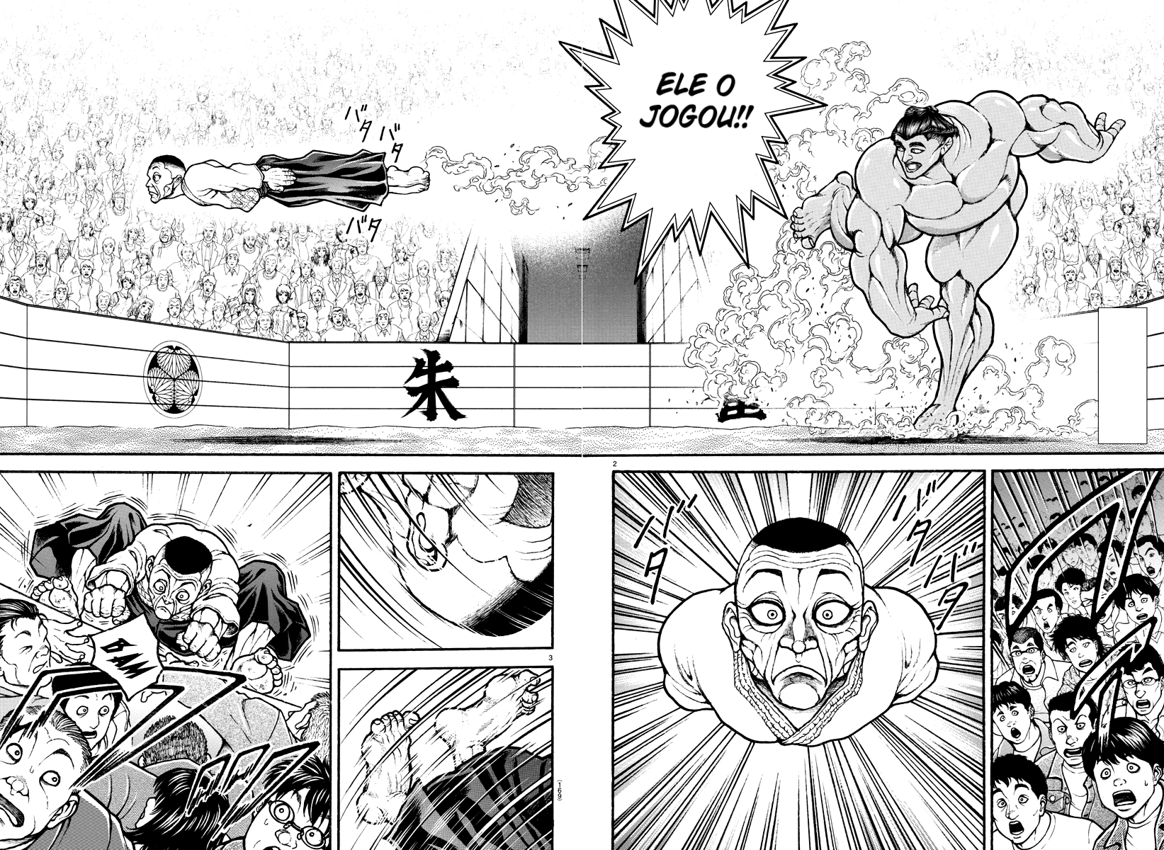Baki's Way: "Nomi no Sukune" Arc Capítulo 55 Página 3
