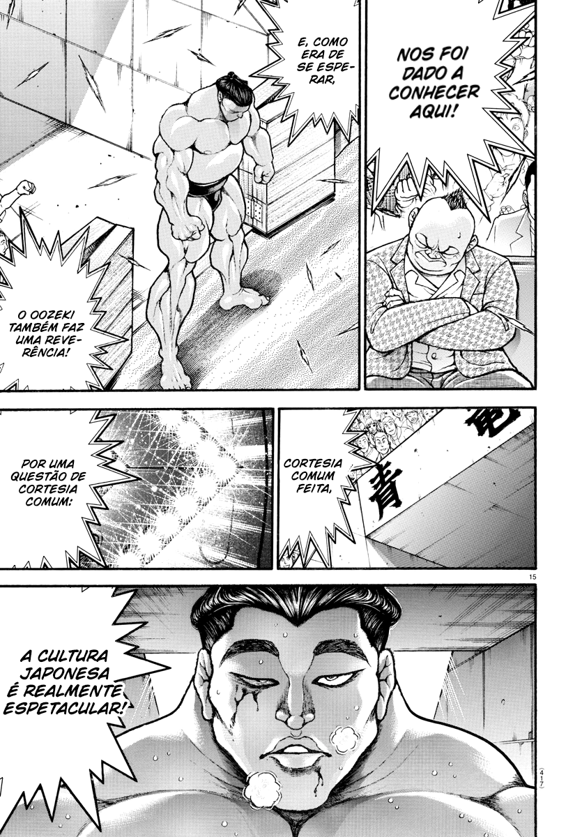 Baki's Way: "Nomi no Sukune" Arc Capítulo 59 Página 15