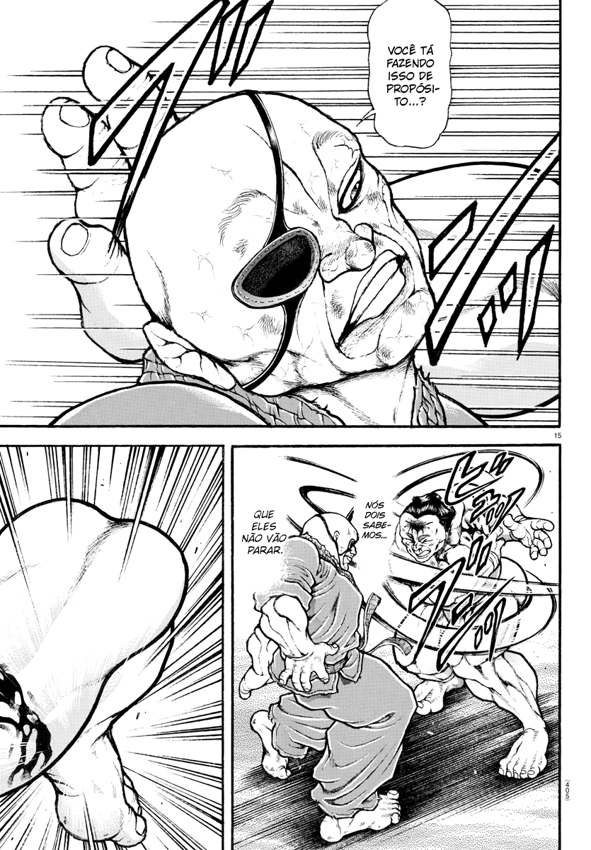 Baki's Way: "Nomi no Sukune" Arc Capítulo 65 Página 16